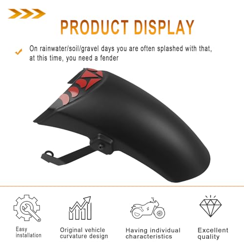 Image of Motorcycle Front Mudguard Extender Extension Fender Bracket Replacement for BMW S1000XR S1000 XR F900R 2020-2023 Wheel Mudguards Splash Guard Cover