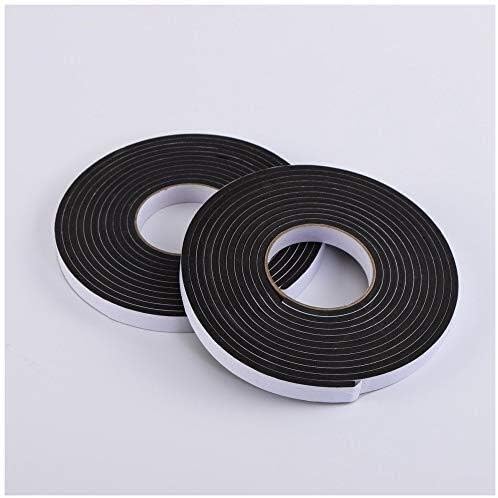 Tape Roll Single Sided Sponge Tape Adhesive Sticker Foam Glue Strip Sealing Tape Home Window Insulation Weather Strip Seal Tape 45Mmx4Mm,