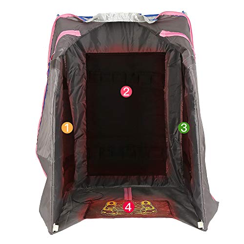 Sauna Infrarouge Portable 1000W pour 1 Personne