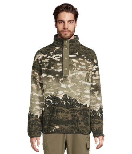Image of Columbia Helvetia II Printed Half Snap Fleece
