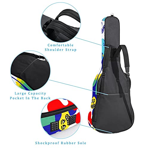 Sac à dos pour guitare acoustique antichoc protégeant des impacts - 3