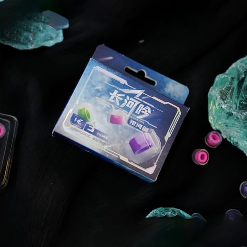 Image of HE Chang He Yin Galaxy Edition Sonic Eartips, Replaceable Liquid Silicone Medical Grade Hypoallergic IEM Ear Plugs, Optional S /M /L Size for in Ear Earphones (S- 3 Pairs)