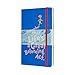 Moleskine Limited Edition Dr. Seuss 18 Month 2019-2020 Weekly Planner, Hard Cover, Large (5" x 8.25") Blue