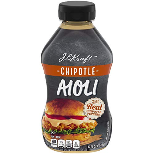 Kraft Mayo Chipotle Aioli (12 oz Bottle)