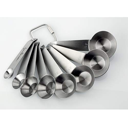 8 Misurini Di Precisione In Acciaio Inox