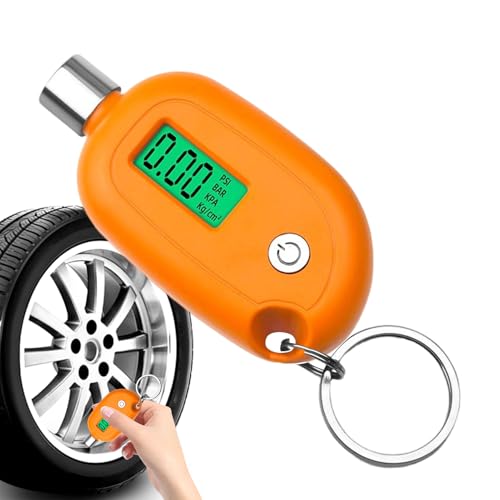 �^�C���p��C������Q�[�W - 0.5���x�`�F�b�J�[ - �o�b�N���C�gLCD �����I�t �f�W�^����C���v (PSI/kPa/kgf/cm2) - ���]�� �o�C�N �L�����s���O�J�[ SUV �g���b�N �ԗ� �^�C�� ��C����Ή�