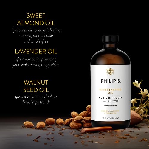 PHILIP-B-Rejuvenating-Oil-16-oz-480-ml-Long-Term-Hair-Repair-Youthful-Bounce-Strength-and-Shine