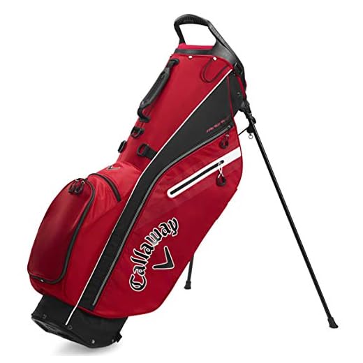 Callaway Fairway C Double Strap 2020, Adultos Unisex, Rojo/Negro/Blanco, Talla Única