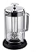 Cafetera Prensa Francesa con 3 filtros cafetera Acero Inoxidable Duradera 304 Prensa café Vidrio borosilicato Resistente al Calor