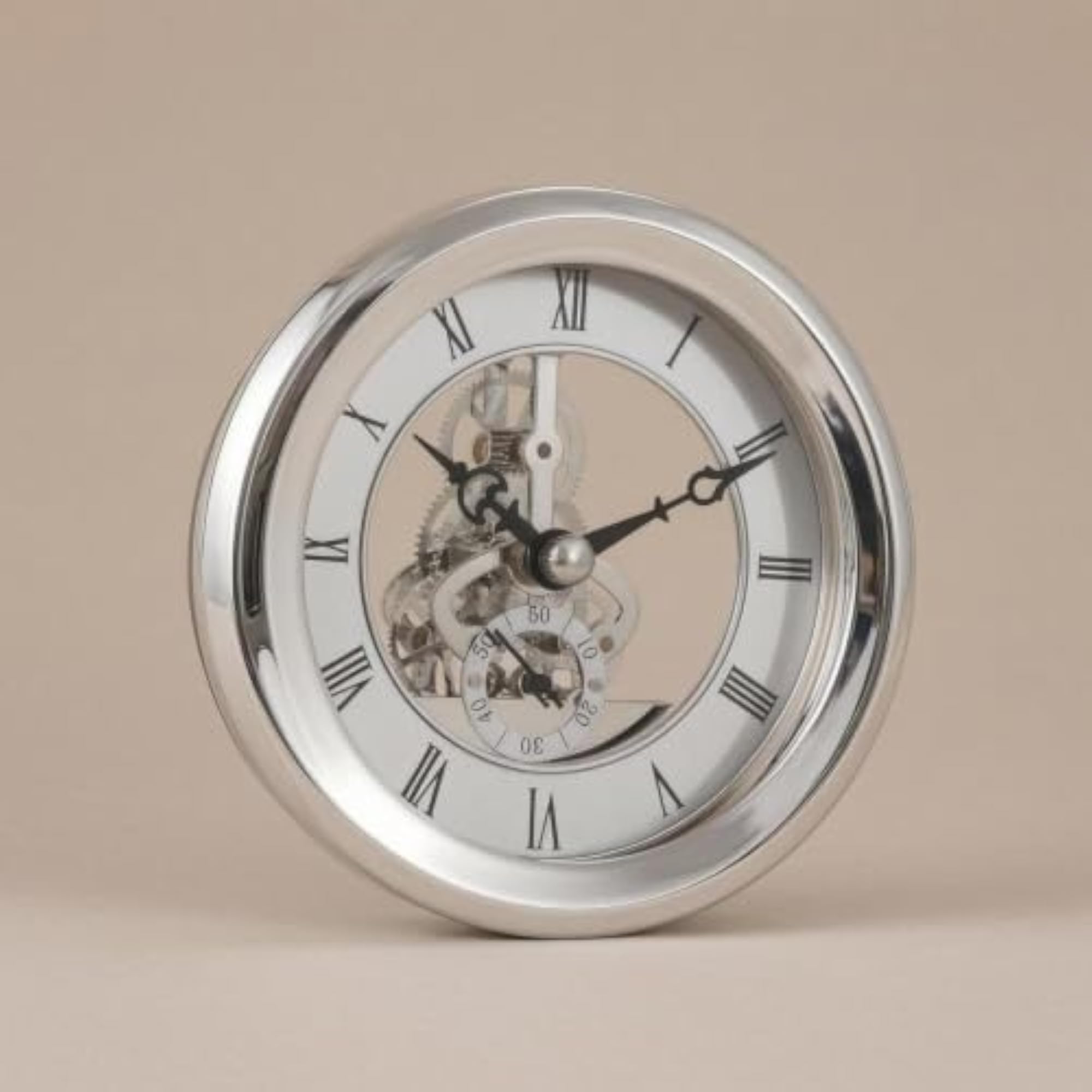 Frame Clock Insert with Visible Gears