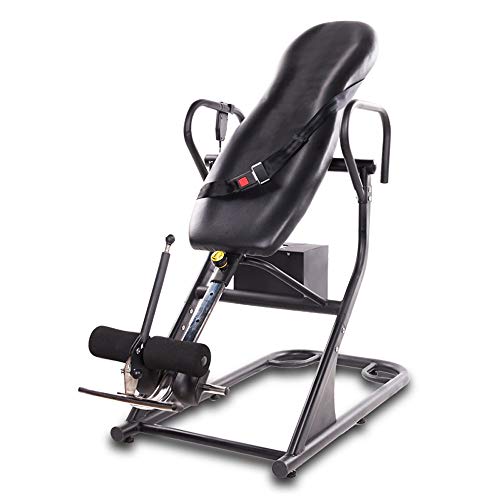 BZLLW Tabla de inversión, invertido eléctrico de la máquina, Longitud Disco intervertebral y Camilla de Altura, Yoga al revés Dispositivo hacia Abajo, for Hombres y Mujeres
