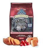 Blue Buffalo Wilderness Natural High-Protein Dry Food for Adult Dogs, Salmon Recipe, 13-lb. Bag