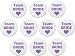 QTY 10 Team Bride Purple Heart 1.25â€ Buttons Pins Wedding Bachelorette Party