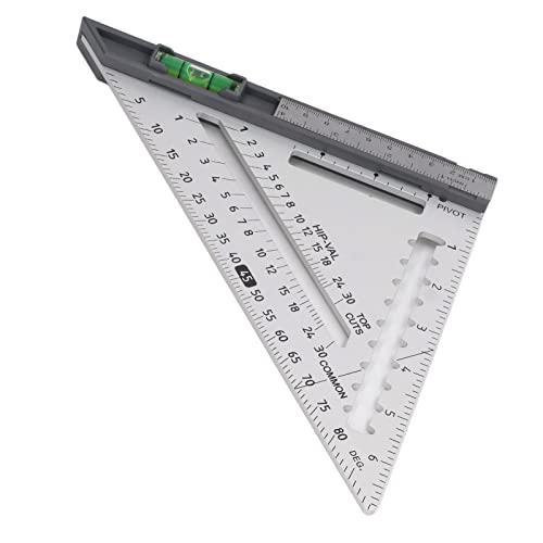 Escuadra triangular desmontable para solucionar desvíos y errores de nivelación en obra 6
