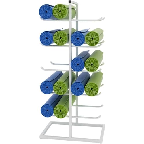 Support tapis de yoga en métal pour éliminer le désordre au sol