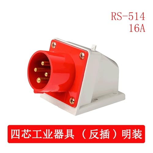 Conector industrial 16A estanco y resistente a la corrosión Rs-514 2