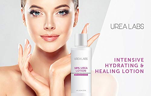 Urea Labs | 10% Urea Cream W/ Salicylic Acid And Lavender Oil. Daily Moisturizer For Face, Hand, Foot & Full Body Use. Healing, Hydrating, Therapeutic Cream For Severe Dry Skin And Keratosis Pilaris (1 Cream) #TOP4