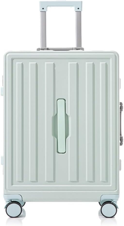 [XHDLSL] スーツケース ファッショナブルな多機能大容量トロリーケースアルミフレームパスワードボックス 22 インチ旅行 スー