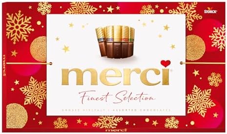 Merci Finest Milk & Dark Chocolate Variety Pack, 400 g (Pack of 1)