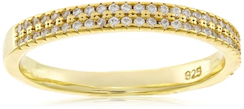 Bague Sparkling Gold-Plated RI059Y le cadeau idéal en taille 58