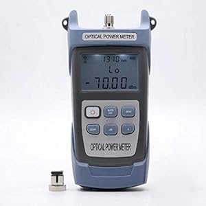 FTTH Tester +3 ~ -70 dbm Power Meter Optic met FC SC ST Adapter Fiber Optic Light Meter