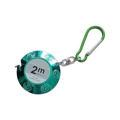 Cinta Métrica Retráctil 2 Metros con Llavero Verde miniatura 5