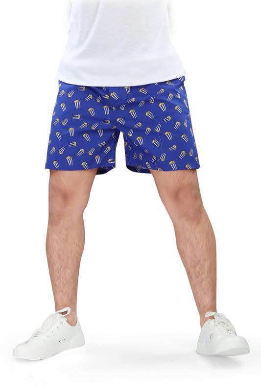Image of UNOseven Shorts for Boys - 100% Cotton Printed with Side Pockets - Available from Size 7 Years to XL