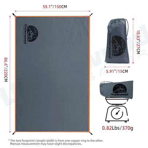 Carpa para 2 personas para mochileros y camping miniatura 7