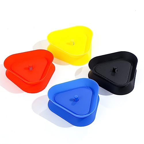 SJBAUTYO Soporte para Naipes, 4 Piezas Sujeta Cartas Naipes, Titular de la Tarjeta de Juego, Soportes para Cartas de Juego Plástico UNO Soporte para Naipes Manos Libres para Niños y Personas Mayores