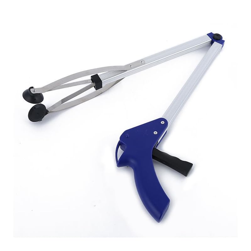 GNEY Heavy-Duty Foldable Grabber Reacher Tool – 32” Long Arm Extension with Ergonomic Grip, Trash Picker, Garden & Home Use – No Bending, No Strain [ 1 Pack ]-image-25