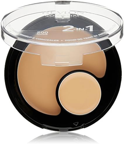 Revlon ColorStay 2-in-1 Compact Makeup & Concealer, Nude