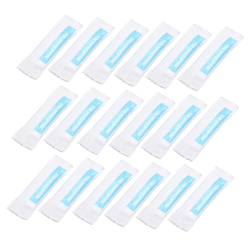 SOPOTUTU 40paquetes Sobres De Sal Lavado Nasal Paquete De Solución Mezcla Para Enjuague Nasal