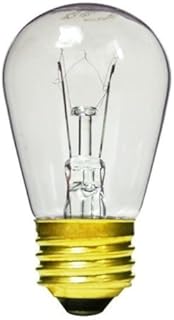 Halco 9051 S14CL11 11W S14 Clear E26 Medium Base 130V