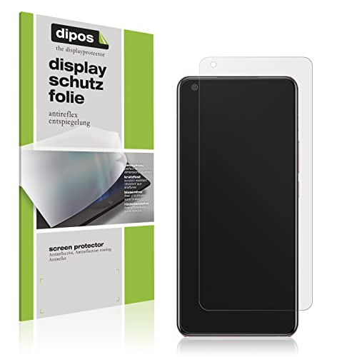 dipos I 2X Protector de Pantalla Mate Compatible con Vivo X50 pelicula Protectora