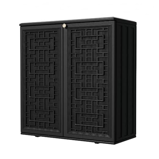 Mrosaa Waterproof Outdoor Storage Cabinet