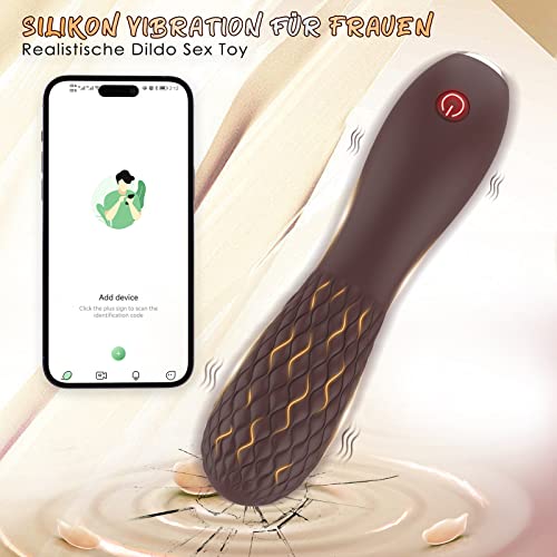 Mini vibratoren Leise und Stark klitoris und g-punkt mit App,10 Vibrationsmodi Bullet Vibrator für sie Gross Analvibrator Männer Sex Toy Sex Spielzeug für die Frau Sexspielzeug für Paare Extrem – Bild 3