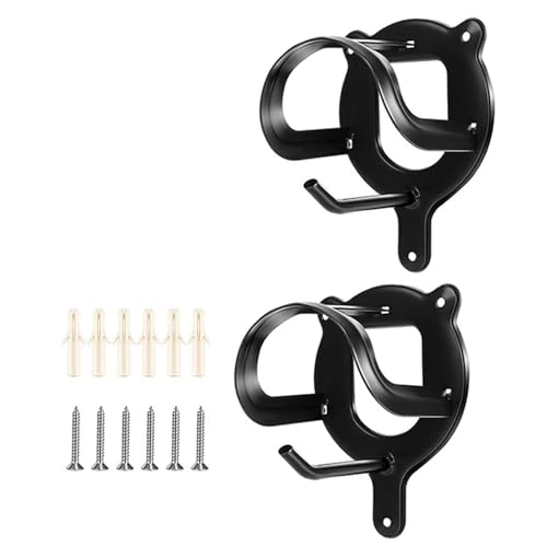 2 Stück Trense Pferdehalfter Aufhänger,Trensenhalter Pferd,Zaumzeughalter,Trensenhaken Pferd Wandhalterung,Horse Tack Storage Neckholder,Equestrian Zügeln Hanger,Mit Rohren Und Schraube,Kiuiom