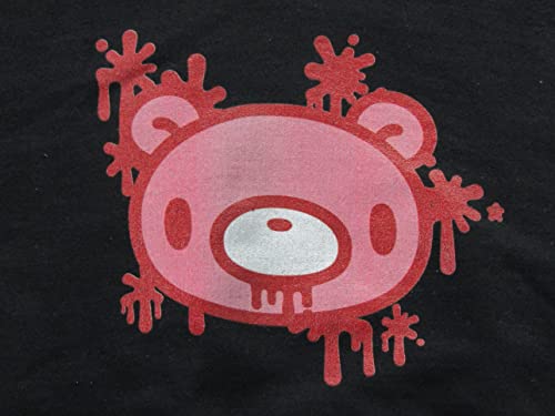 Gloomy Bear Blood Drip Character Icon Long Sleeve Boys' Black Hooded Sweatshirt2