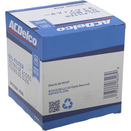 ACDelco GM Original Equipment PF48 (12737086) Oil Filter
