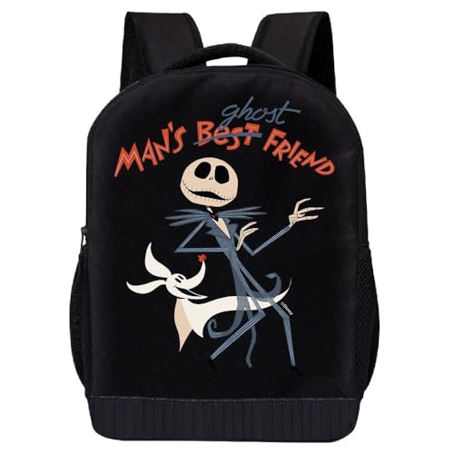 Disney Mochila escolar Nightmare Before Christmas | Mochila escolar infantil Jack Skellington, Fantasma amigo masculino, Mochilas Daypack