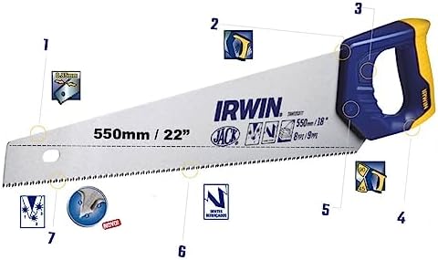 Irwin Serrote Bimaterial 22 Pol, Ferramenta de Alta Resistência e...