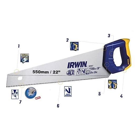 Irwin Serrote Bimaterial 22 Pol, Ferramenta de Alta Resistência e Qualidade, Modelo IWHT20379