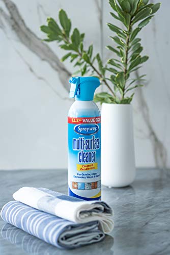 Image of Sprayway Multi-Purpose Cleaner, Cleans & Deodorizes, For Granite, Glass, Wood, and Metal, 13.5 Oz