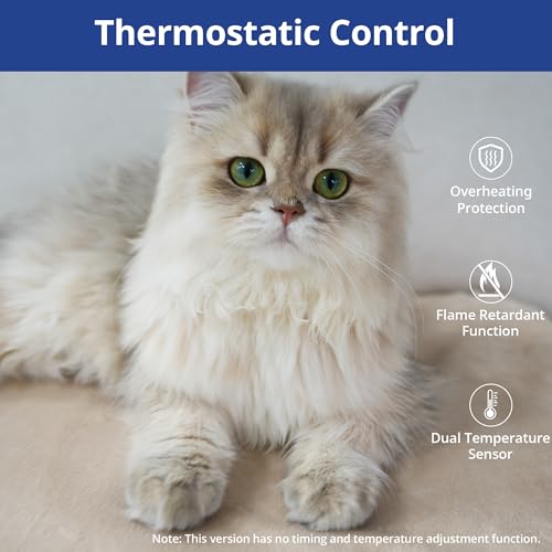 Nicrew TK-HPP4540N Pet Heating Pad For Dogs And Cats, Heated Cat Bed thumb #1