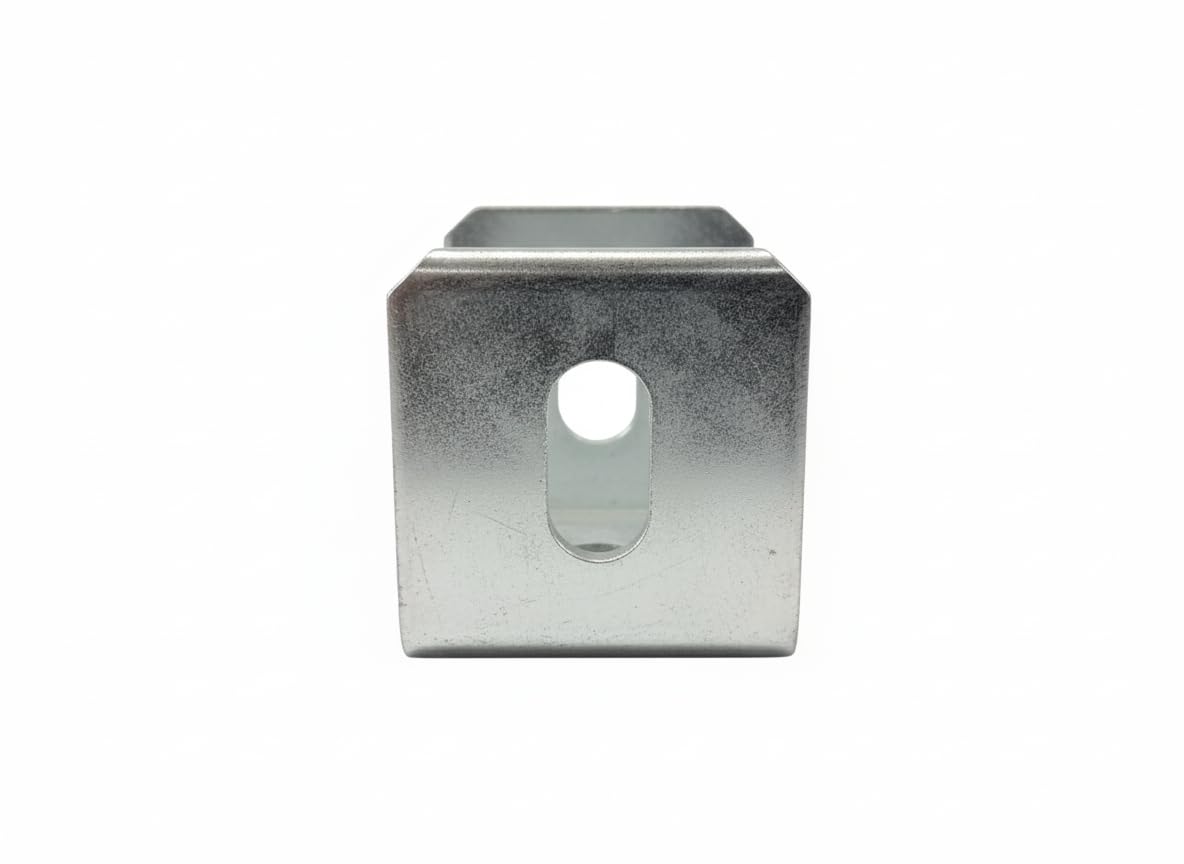 Acciaio Zincato Staffa a U 40x40x3mm Profilo Fai da Te