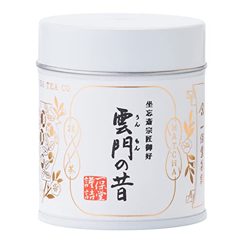 Ippodo Tea (Kyoto Since 1717) Ummon - Rich Matcha (40G Can) #TOP5