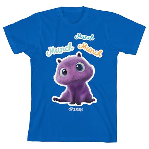 Spellbound Fink Love Your Self Youth Royal Blue Crew Neck Short Sleeve T-Shirt