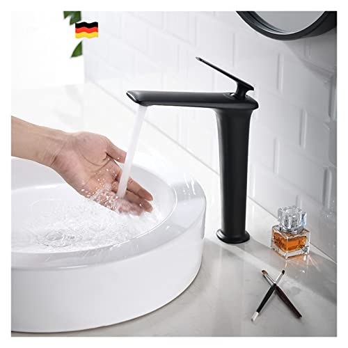 Basin robinet à eau vert clair avec mitigeur à levier unique en laiton moderne - 7