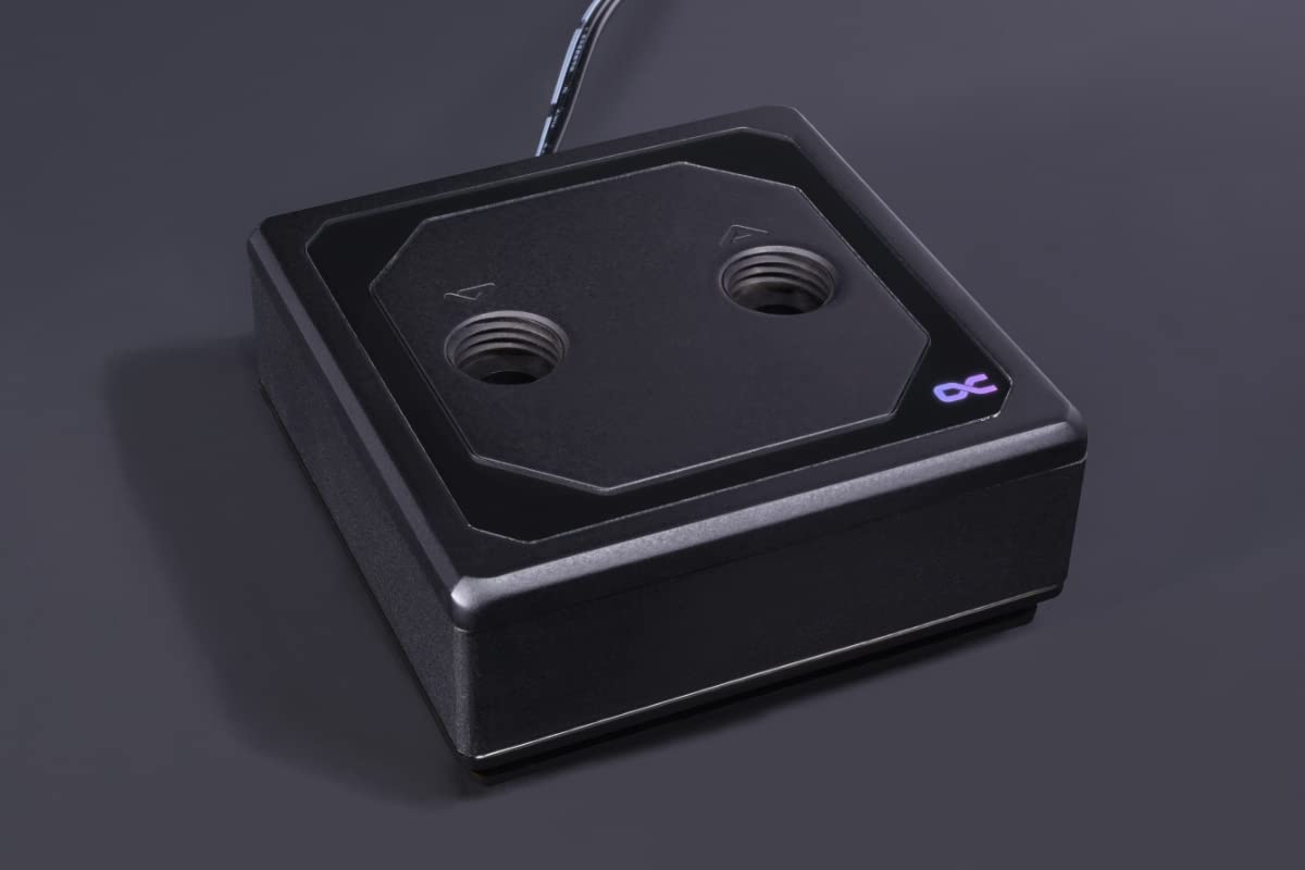 Alphacool Eisblock XPX Aurora Edge - Full Brass Black Digital RGB (13082)