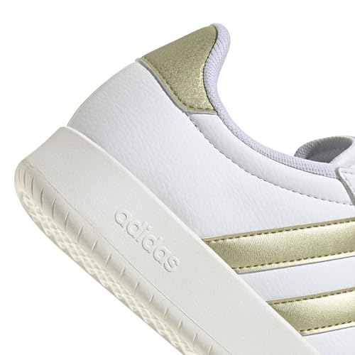 adidas Damen BARREDA Shoes, FTWR White/Gold met./Alumina, 37 1/3 EU – Ansicht 5
